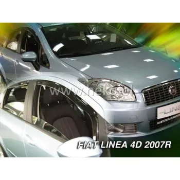 Ανεμοθραύστες Fiat Idea (2003-2017) 5 πορτο - 4 τμχ. εμπρός και πίσω, Heko