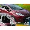 Ανεμοθραύστες Ford Fiesta (2002-2008) 5 πορτο - 4 τμχ. εμπρός και πίσω, Heko