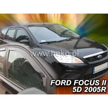 Ανεμοθραύστες Ford Focus II (2004-2011) sedan , 5 πορτο - 4 τμχ. εμπρός και πίσω, Heko