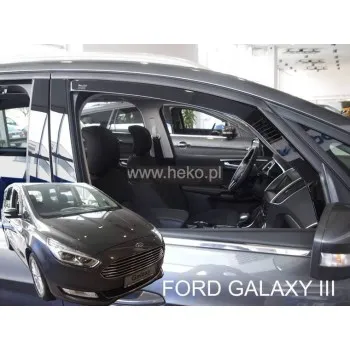 Ανεμοθραύστες Ford Galaxy III (2015-2023) 5 πορτο - 4 τμχ. εμπρός και πίσω, Heko