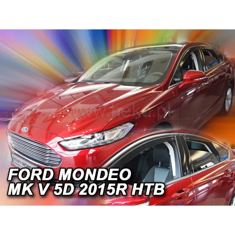 Ανεμοθραύστες Ford Mondeo (2014-2022) / Fusion (2012-2020) 5 πορτο, sedan - 4 τμχ. εμπρός και πίσω, Heko
