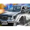 Ανεμοθραύστες Ford Ranger I (1997-2011) 4 πορτο + μιάμιση / Mazda B2600 / BT 2500 / μιάμιση - 2 τμχ. εμπρός, Heko