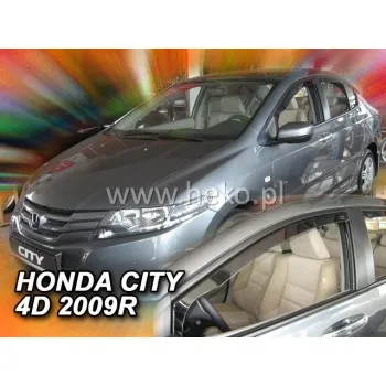 Ανεμοθραύστες Honda City (2006-2009) sedan - 2 τμχ. εμπρός, Heko