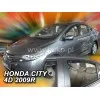 Ανεμοθραύστες Honda City (2008-2013) sedan - 4 τμχ. εμπρός και πίσω, Heko