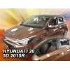 Ανεμοθραύστες Hyundai i20 (2015-2020) 5 πορτο - 4 τμχ. εμπρός και πίσω, Heko