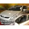 Ανεμοθραύστες Hyundai i20 (2009-2015) 5 πορτο - 2 τμχ. εμπρός, Heko