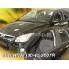 Ανεμοθραύστες Hyundai i 30 (2007-2012) 5 πορτο - 4 τμχ. εμπρός και πίσω, Heko