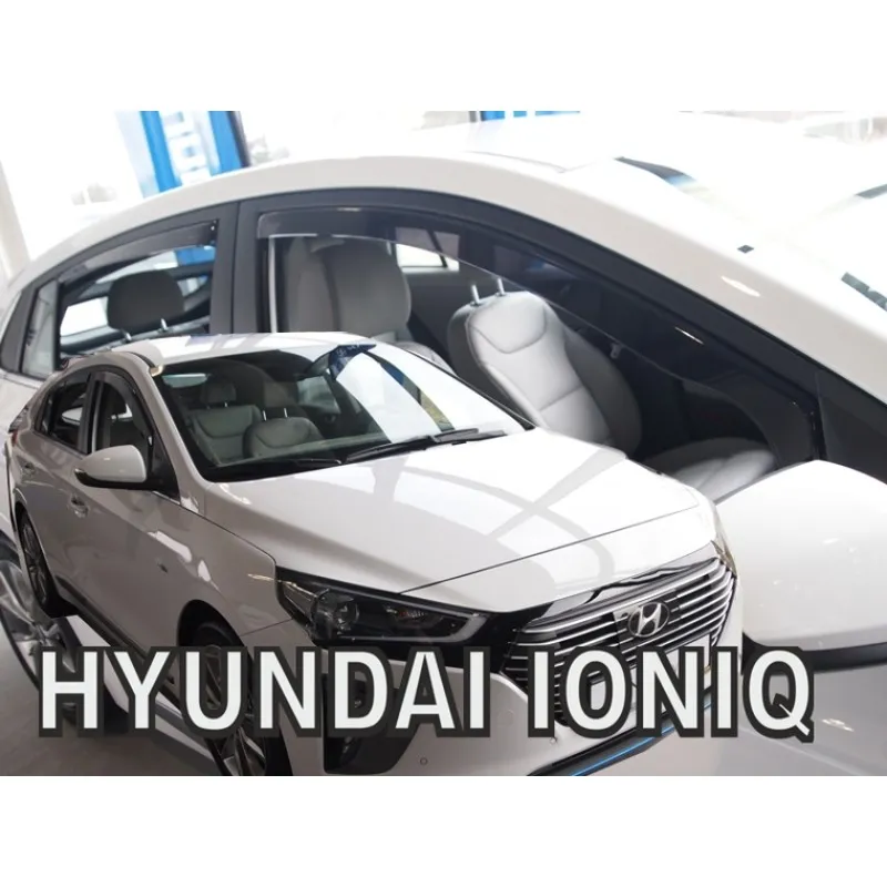 Ανεμοθραύστες Hyundai Ioniq (2016-2022) 5 πορτο - 4 τμχ. εμπρός και πίσω, Heko