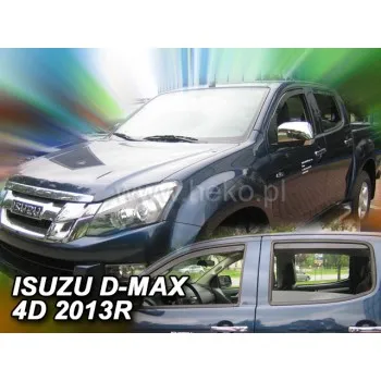 Ανεμοθραύστες Isuzu D-Max (2012-2019) 4 πορτο - 4 τμχ. εμπρός και πίσω, Heko