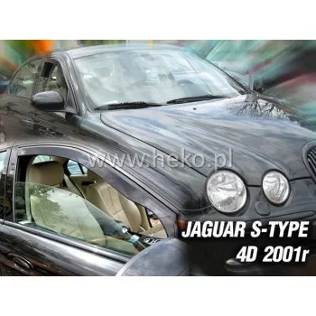 Ανεμοθραύστες Jaguar XF (2007-2015) sedan - 4 τμχ. εμπρός και πίσω, Heko