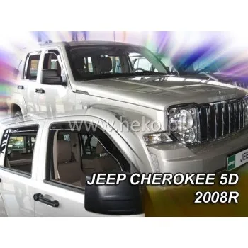 Ανεμοθραύστες Jeep Commander (2006-2010) 5 πορτο - 2 τμχ. εμπρός, Heko
