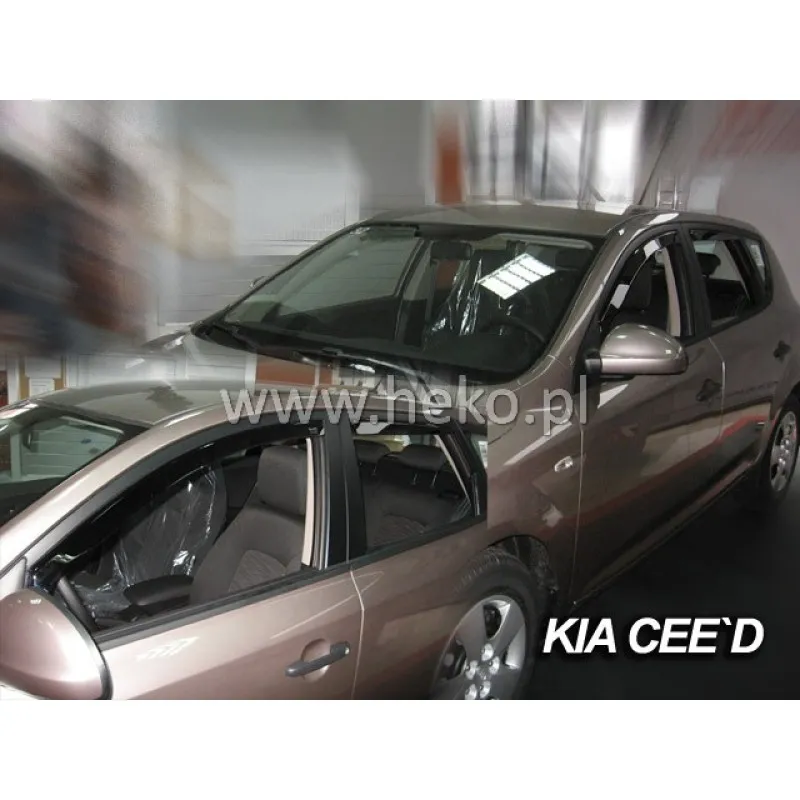 Ανεμοθραύστες Kia Ceed (2006-2012) 5 πορτο - 4 τμχ. εμπρός και πίσω, Heko