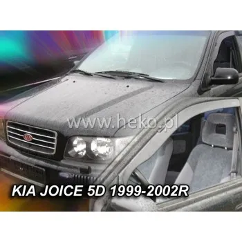 Ανεμοθραύστες Kia Pride (1995+) 5 πορτο - 2 τμχ. εμπρός, Heko