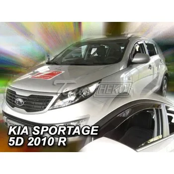 Ανεμοθραύστες Kia Sportage (2004-2010) 5 πορτο - 4 τμχ. εμπρός και πίσω, Heko