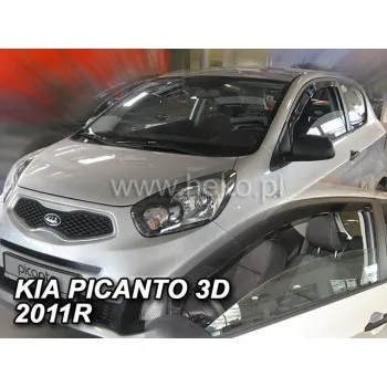 Ανεμοθραύστες Kia Rio (2012-2017) 3 πορτο, Heko