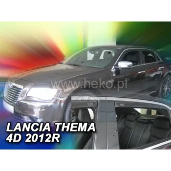 Ανεμοθραύστες Lancia Thema (2011-2014) sedan - 4 τμχ. εμπρός και πίσω, Heko