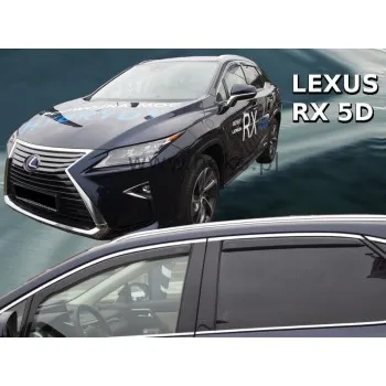 Ανεμοθραύστες Lexus RX (2016-2022) sedan - 4 τμχ. εμπρός και πίσω, Heko