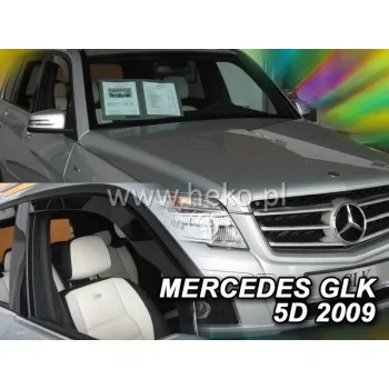 Ανεμοθραύστες Mercedes GLK X204 (2008-2015) 5 πορτο - 2 τμχ. εμπρός, Heko