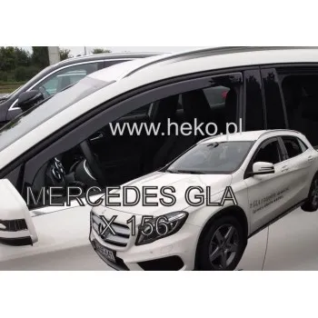 Ανεμοθραύστες Mercedes GLA X156 (2013-2019) 5 πορτο - 2 τμχ. εμπρός, Heko
