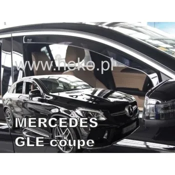 Ανεμοθραύστες Mercedes GLE coupe C292 (2016-2019) 5 πορτο - 2 τμχ. εμπρός, Heko