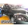 Ανεμοθραύστες Mitsubishi L-200 (1996-2006) 4 πορτο - 2 τμχ. εμπρός όχι μιάμιση καμπίνα, Heko