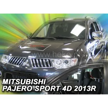 Ανεμοθραύστες Mitsubishi Pajero Sport (1996-2008) 5 πορτο - 2 τμχ. εμπρός, Heko