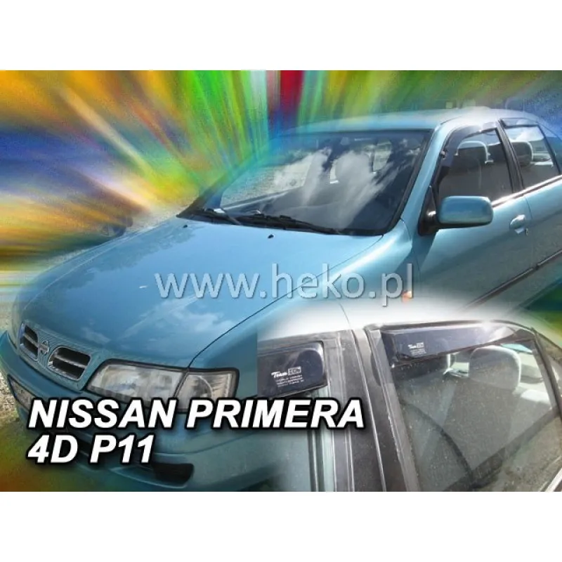 Ανεμοθραύστες Nissan Primera (1997-2002) combi - 4 τμχ. εμπρός και πίσω, Heko