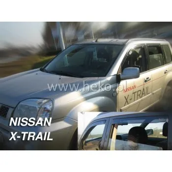 Ανεμοθραύστες Nissan X-Trail (2001-2007) - 2 τμχ εμπρός, Heko