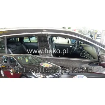 Ανεμοθραύστες Opel Astra K (2015-2022) combi (Sports Tourer )- 4 τμχ. εμπρός και πίσω, Heko