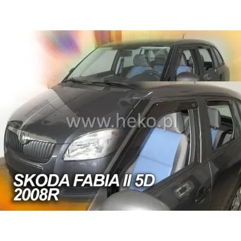 Ανεμοθραύστες Skoda Fabia (2008-2015) combi - 4 τμχ εμπρός και πίσω, Heko