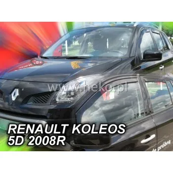 Ανεμοθραύστες Renault Koleos (2008-2016)- 4 τμχ εμπρός και πίσω, Heko