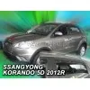 Ανεμοθραύστες Ssangyong Kyron (2005-2014) 5 πορτο - 4 τμχ εμπρός και πίσω, Heko