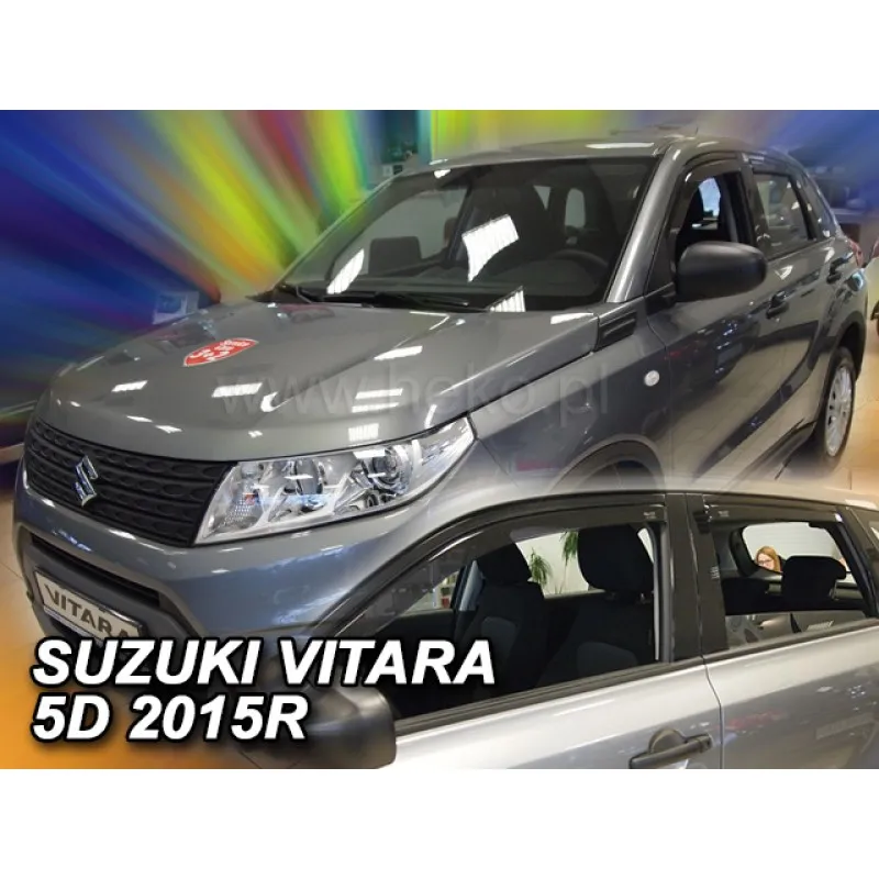 Ανεμοθραύστες Suzuki Vitara (2014+) 5 πορτο - 4 τμχ εμπρός και πίσω, Heko