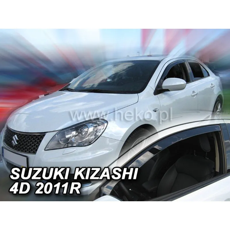 Ανεμοθραύστες Suzuki Kizashi (2009-2014) sedan - 2 τμχ εμπρός, Heko