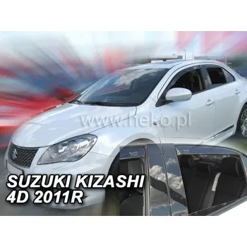 Ανεμοθραύστες Suzuki Kizashi (2009-2014) sedan - 4 τμχ εμπρός και πίσω, Heko