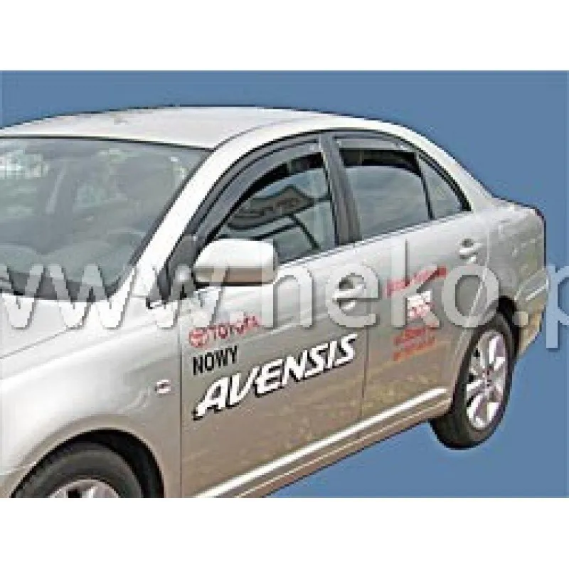 Ανεμοθραύστες Toyota Avensis (2003-2009) 5 πορτο , sedan - 4 τμχ εμπρός και πίσω, Heko