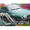 Ανεμοθραύστες Toyota Corolla (1987-1992) sedan - 2 τμχ. εμπρός, Heko
