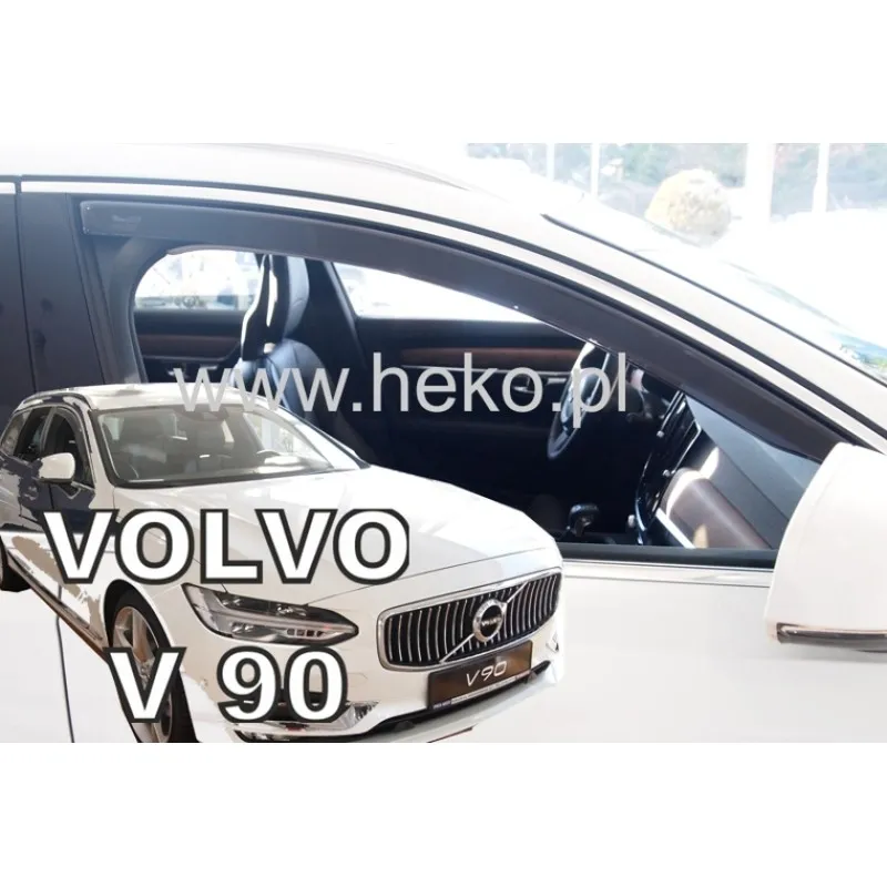 Ανεμοθραύστες Volvo S90 / V90 (2016+) 5 πορτο, sedan - 2 τμχ εμπρός, Heko