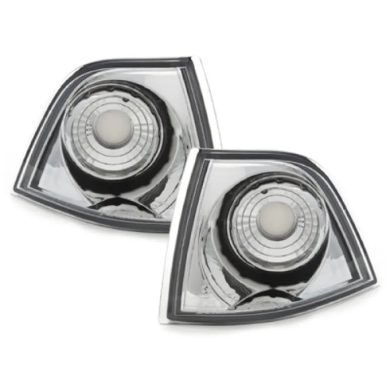 Φλας φαναριού BMW E36 (1990 -1999) sedan / combi / compact - chrome - σετ 2τμχ.