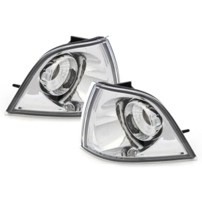 Φλας φαναριού BMW E36 (1990 -1999) sedan / combi / compact - chrome - σετ 2τμχ.