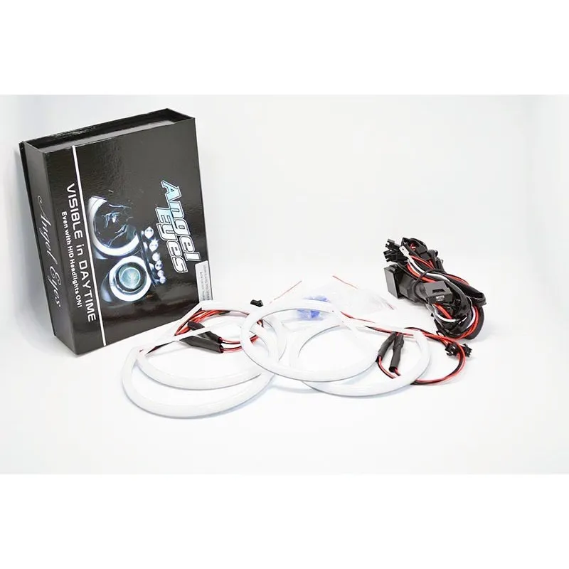 Δαχτυλίδια BMW E46 coupe (1998-2003) / BMW E46 Sedan, Combi (1998-2005) angel eyes - lightbar design - κίτρινο χρώμα