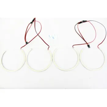 Δαχτυλίδια BMW E46 Compact (2001-2005) - angel eyes με 140 led