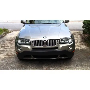 Δαχτυλίδια BMW X3 (2004-2007) angel eyes - Λευκό χρώμα