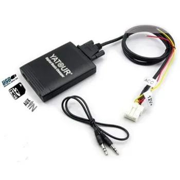 USB / MP3 Changer με Bluetooth* για Nissan Almera / Navara / Pathfinder / Patrol / Primera / Qashqai / X-Trail / 350Z USB / MP3 Changer με Bluetooth* για Nissan Almera / Navara / Pathfinder / Patrol / Primera / Qashqai / X-Trail / 350Z