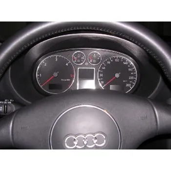 Δαχτυλίδια καντράν Audi A3 (1996-2003) / Audi A4 B5 (1995-2001) / A6 (1997-2004) - χρωμίου