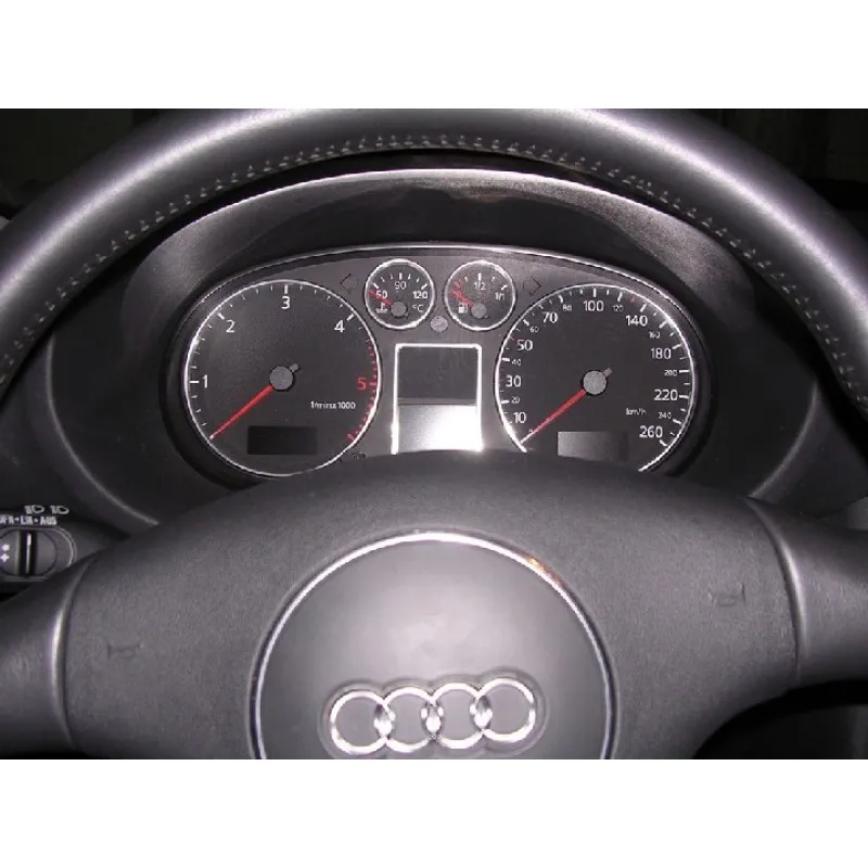 Δαχτυλίδια καντράν Audi A3 (1996-2003) / Audi A4 B5 (1995-2001) / A6 (1997-2004) - χρωμίου