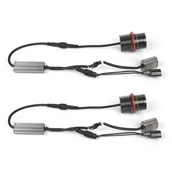Angel eyes BMW E39 / E60 / E53 X5 / E65 / E87 / E63 40W led - κόκκινο χρώμα - 2τμχ.
