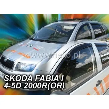Ανεμοθραύστες Skoda Fabia (1999-2010) 4/5 πορτο- 2 τμχ εμπρός αυτοκόλλητοι, Heko