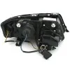 Φανάρια εμπρός Audi A6 C5 (1997-2001) / Allroad 1999-2005lightbar - χρωμίου , με λάμπες (Η1) - σετ 2τμχ.