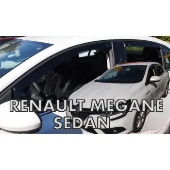 Ανεμοθραύστες Renault Megane Grand Coupe (2016-2024) 4 πορτο - 4 τμχ. εμπρός και πίσω, Heko